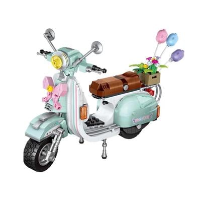 LOZ TURKUAZ MOTOR 673 PARÇA BLOCK OYUNCAK