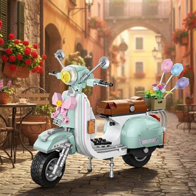 LOZ TURKUAZ MOTOR 673 PARÇA BLOCK OYUNCAK