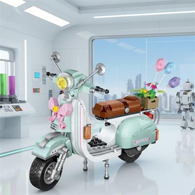 LOZ TURKUAZ MOTOR 673 PARÇA BLOCK OYUNCAK