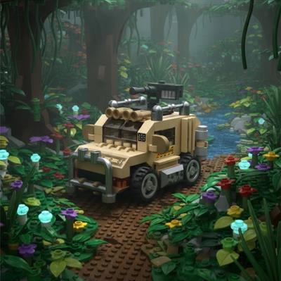 LOZ ZIRHLI ARAÇ 150 PARÇA  BLOCK OYUNCAK-MİNİ POŞET