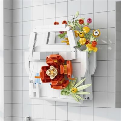 PANLOS ÇANTA BUKET ÇİÇEK 497 PARÇA BLOCK OYUNCAK