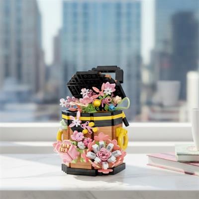 PANLOS ÇANTA BUKET ÇİÇEK 633 PARÇA BLOCK OYUNCAK