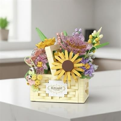 PANLOS ÇİÇEK BUKETİ  1263 PARÇA BLOCK OYUNCAK