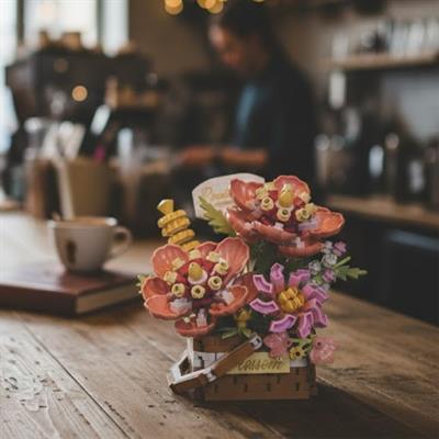 PANLOS ÇİÇEK BUKETİ 455 PARÇA BLOCK OYUNCAK