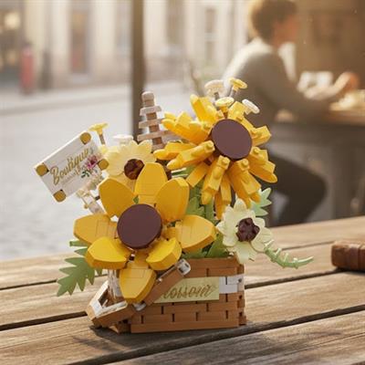 PANLOS ÇİÇEK BUKETİ 498 PARÇA BLOCK OYUNCAK