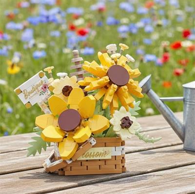 PANLOS ÇİÇEK BUKETİ 498 PARÇA BLOCK OYUNCAK