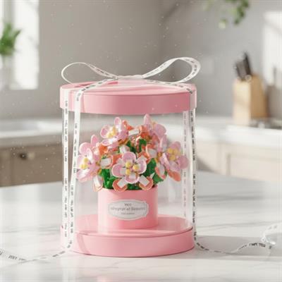 PANLOS ÇİÇEK BUKETİ 555 PARÇA   BLOCK OYUNCAK