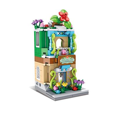 PANLOS ÇİÇEK DÜKKANI 280 PARÇA BLOCK OYUNCAK