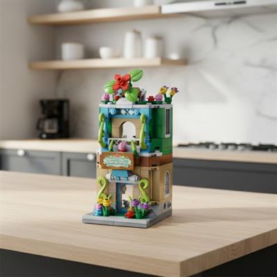 PANLOS ÇİÇEK DÜKKANI 280 PARÇA BLOCK OYUNCAK