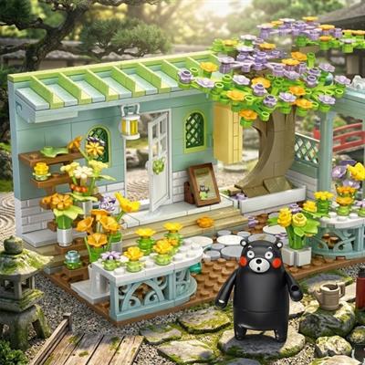 PANLOS ÇİÇEKÇİ DÜKKANI 472 PARÇA BLOCK OYUNCAK