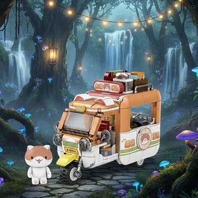 PANLOS EKSPRESS KAMYONU 615 PARÇA   BLOCK OYUNCAK