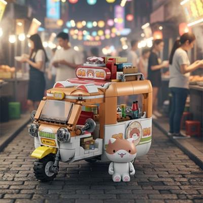 PANLOS EKSPRESS KAMYONU 615 PARÇA   BLOCK OYUNCAK