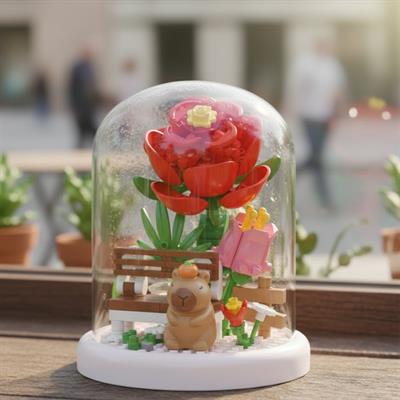 PANLOS FLOWER SET 134 PARÇA BLOCK OYUNCAK