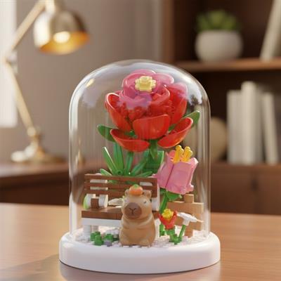 PANLOS FLOWER SET 134 PARÇA BLOCK OYUNCAK