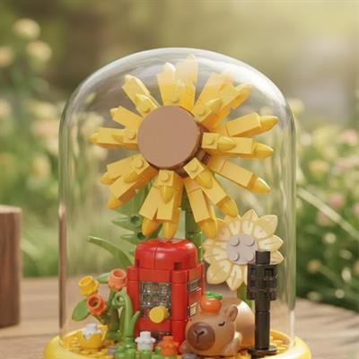 PANLOS FLOWER SET 219 PARÇA BLOCK OYUNCAK