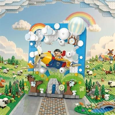 PANLOS KAPTAN TEDDY 425 PARÇA  BLOCK OYUNCAK