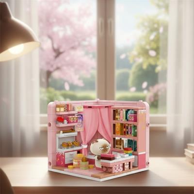 PANLOS KEDİ MAKYAJ ODASI 247 PARÇA BLOCK OYUNCAK