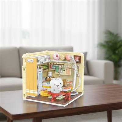 PANLOS KEDİ MUTFAK 252 PARÇA  BLOCK OYUNCAK