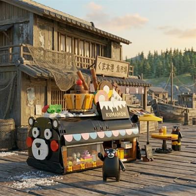 PANLOS KEK EVİ 648 PARÇA  BLOCK OYUNCAK