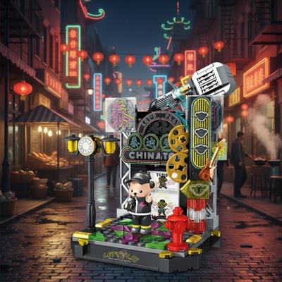 PANLOS Müzik Yıldızı Teddy 200 PARÇA  BLOCK OYUNCAK