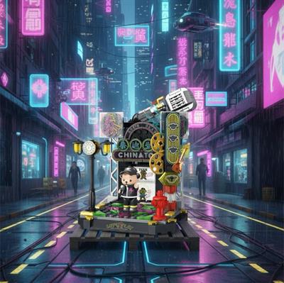 PANLOS Müzik Yıldızı Teddy 200 PARÇA  BLOCK OYUNCAK