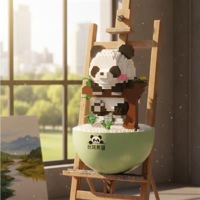 PANLOS PANDA MODEL 543 PARÇA  BLOCK OYUNCAK