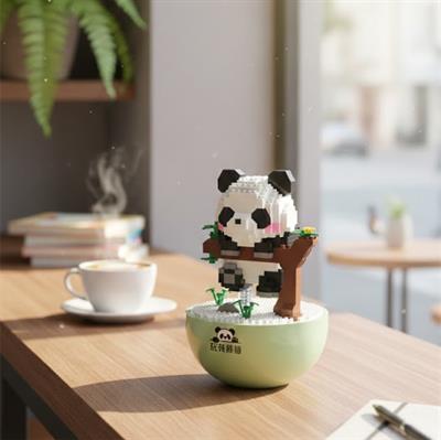 PANLOS PANDA MODEL 543 PARÇA  BLOCK OYUNCAK