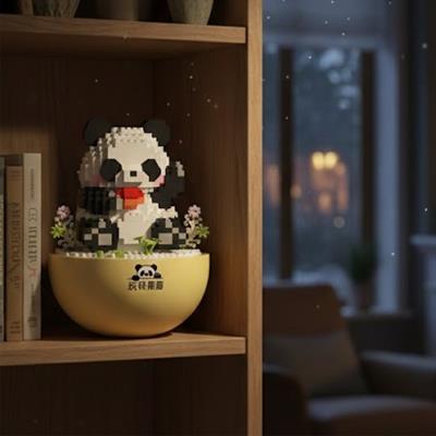 PANLOS PANDA MODEL 574 PARÇA  BLOCK OYUNCAK