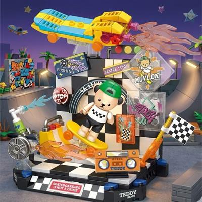 PANLOS PARK KAYKAY 227 PARÇA  BLOCK OYUNCAK