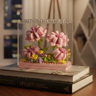 PANLOS PEMBE PAPATYA MODEL 183 PARÇA BLOCK OYUNCAK