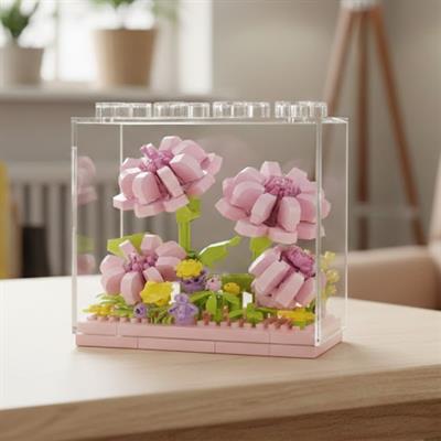 PANLOS PEMBE PAPATYA MODEL 183 PARÇA BLOCK OYUNCAK