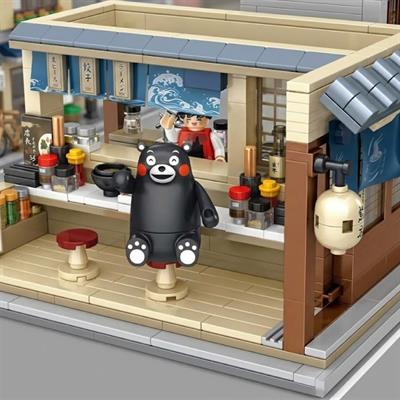 PANLOS Ramen Restoranı 390 PARÇA BLOCK OYUNCAK