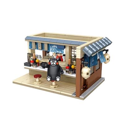 PANLOS Ramen Restoranı 390 PARÇA BLOCK OYUNCAK