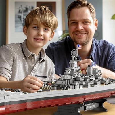 PANLOS SAVAŞ GEMİSİ 1418 PARÇA  BLOCK OYUNCAK