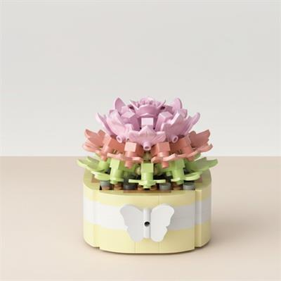 PANLOS SİMÜLASYON ÇİÇEK SERİSİ 232 PARÇA BLOCK OYUNCAK