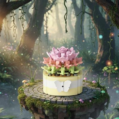 PANLOS SİMÜLASYON ÇİÇEK SERİSİ 232 PARÇA BLOCK OYUNCAK