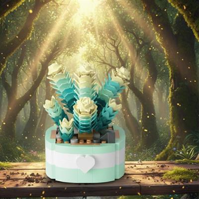 PANLOS SİMÜLASYON ÇİÇEK SERİSİ 252 PARÇA BLOCK OYUNCAK