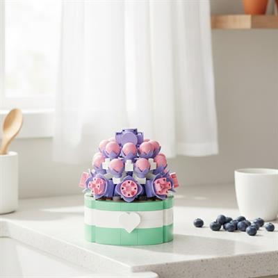 PANLOS SİMÜLASYON ÇİÇEK SERİSİ 255 PARÇA BLOCK OYUNCAK