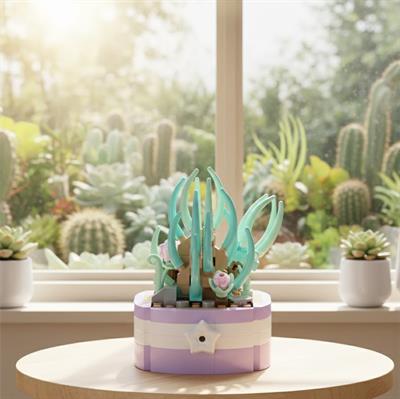 PANLOS SİMÜLASYON ÇİÇEK SERİSİ 257 PARÇA BLOCK OYUNCAK