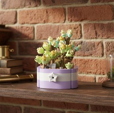 PANLOS SİMÜLASYON ÇİÇEK SERİSİ 263 PARÇA BLOCK OYUNCAK