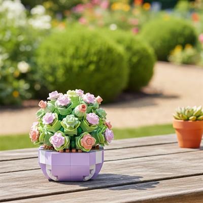 PANLOS SİMÜLASYON ÇİÇEK SERİSİ 270 PARÇA BLOCK OYUNCAK