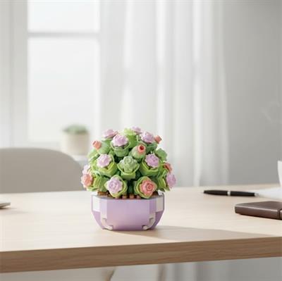 PANLOS SİMÜLASYON ÇİÇEK SERİSİ 270 PARÇA BLOCK OYUNCAK