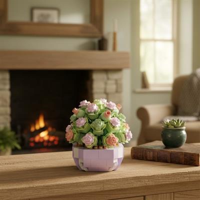 PANLOS SİMÜLASYON ÇİÇEK SERİSİ 270 PARÇA BLOCK OYUNCAK