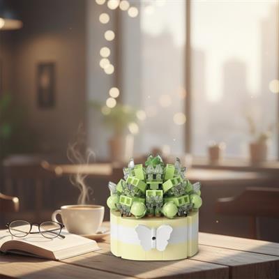 PANLOS SİMÜLASYON ÇİÇEK SERİSİ 323 PARÇA BLOCK OYUNCAK