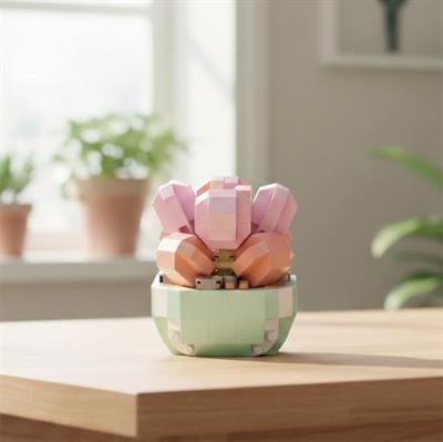 PANLOS SİMÜLASYON ÇİÇEK SERİSİ 342 PARÇA BLOCK OYUNCAK