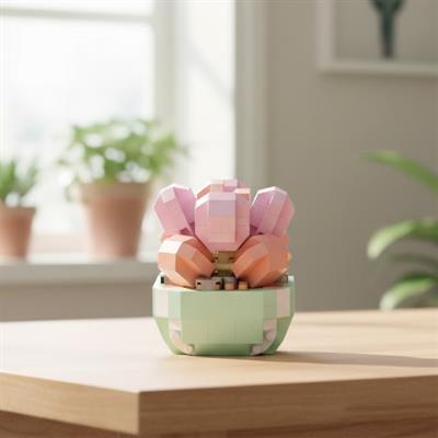 PANLOS SİMÜLASYON ÇİÇEK SERİSİ 342 PARÇA BLOCK OYUNCAK