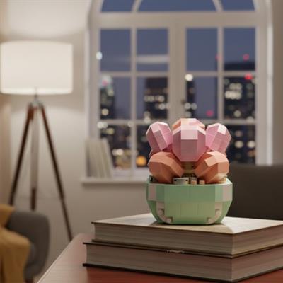 PANLOS SİMÜLASYON ÇİÇEK SERİSİ 342 PARÇA BLOCK OYUNCAK