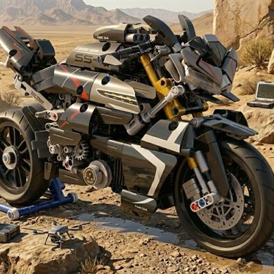 PANLOS SS7 MOTOR 1056 PARÇA  BLOCK OYUNCAK