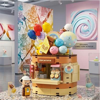 PANLOS Teddy Bear Koleksiyonu: Dondurma Dünyası 354 PARÇA BLOCK OYUNCAK