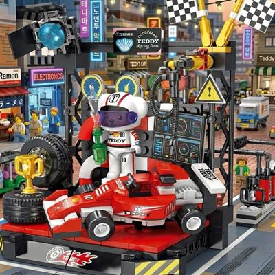 PANLOS YARIŞ ŞAMPİYONU 187 PARÇA  BLOCK OYUNCAK